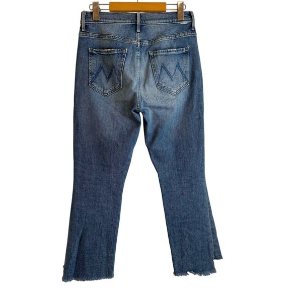 MOTHER The Insider Crop Step Fray Jeans in Scenic Route - Picture 3 of 9